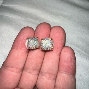 NWOT Kate spade sparkle earrings.